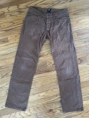 H&M carpenter style straight leg pant size 30
